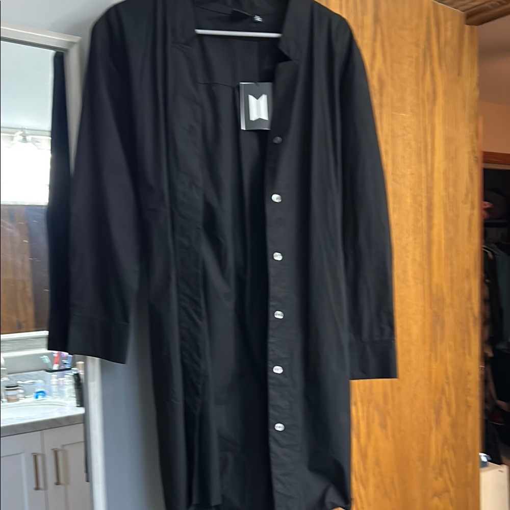 Black Button-Up Shirt